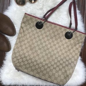 Gucci Monogram Eclipse Signature Shopper Tote